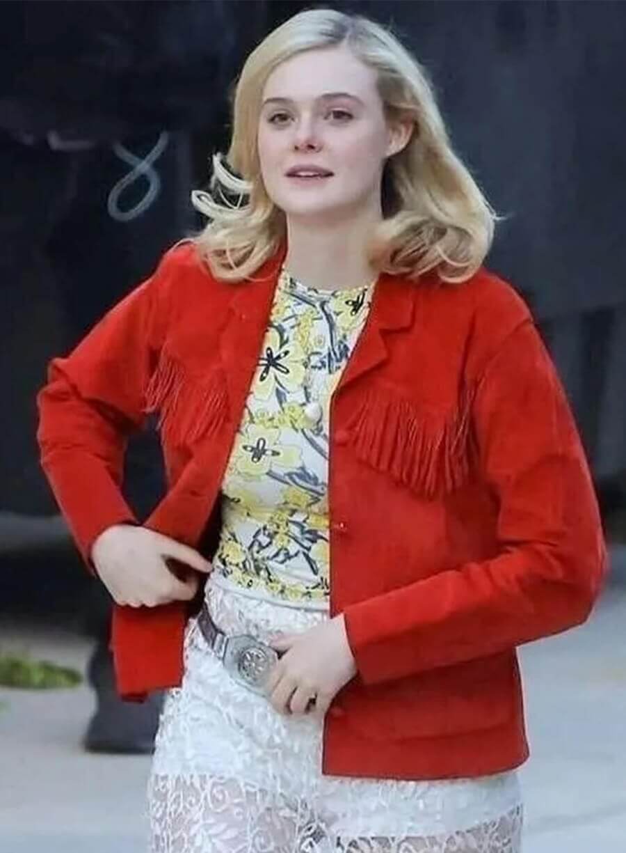 Harpoon Margo Millet Inspired Red Leather Jacket - Margo's Got Money Troubles Style