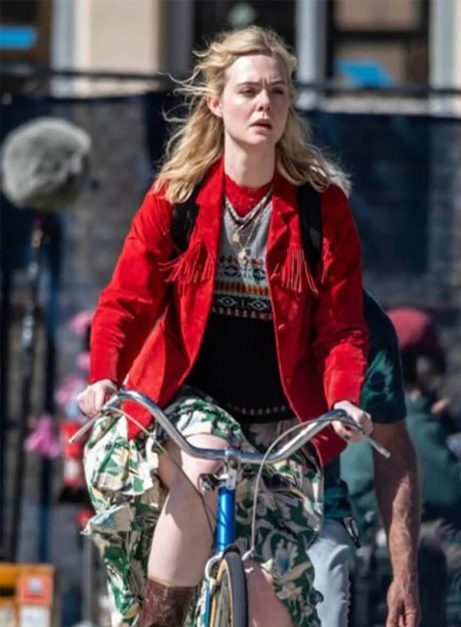 Harpoon Margo Millet Inspired Red Leather Jacket - Margo's Got Money Troubles Style