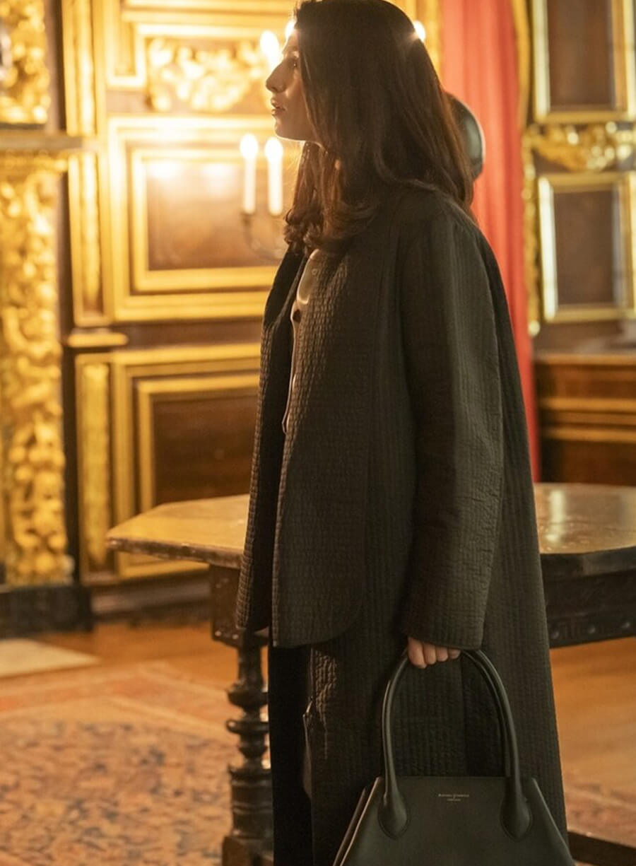 Harpoon Yasmin Kara-Hanani Inspired Black Coat - Industry S03 Style
