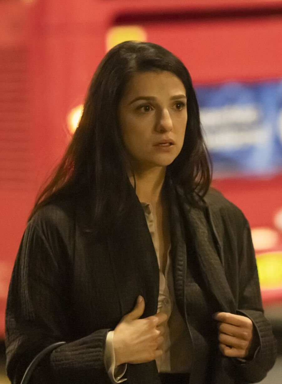 Harpoon Yasmin Kara-Hanani Inspired Black Coat - Industry S03 Style