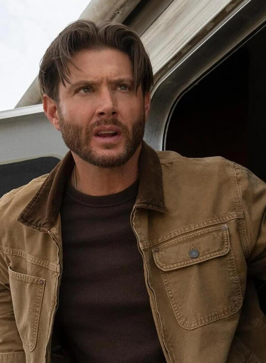 Harpoon Mark Meachum Inspired Brown Leather Jacket - Countdown 2025 Style