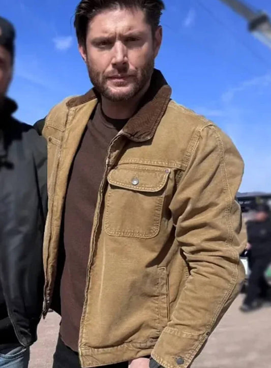 Harpoon Mark Meachum Inspired Brown Leather Jacket - Countdown 2025 Style