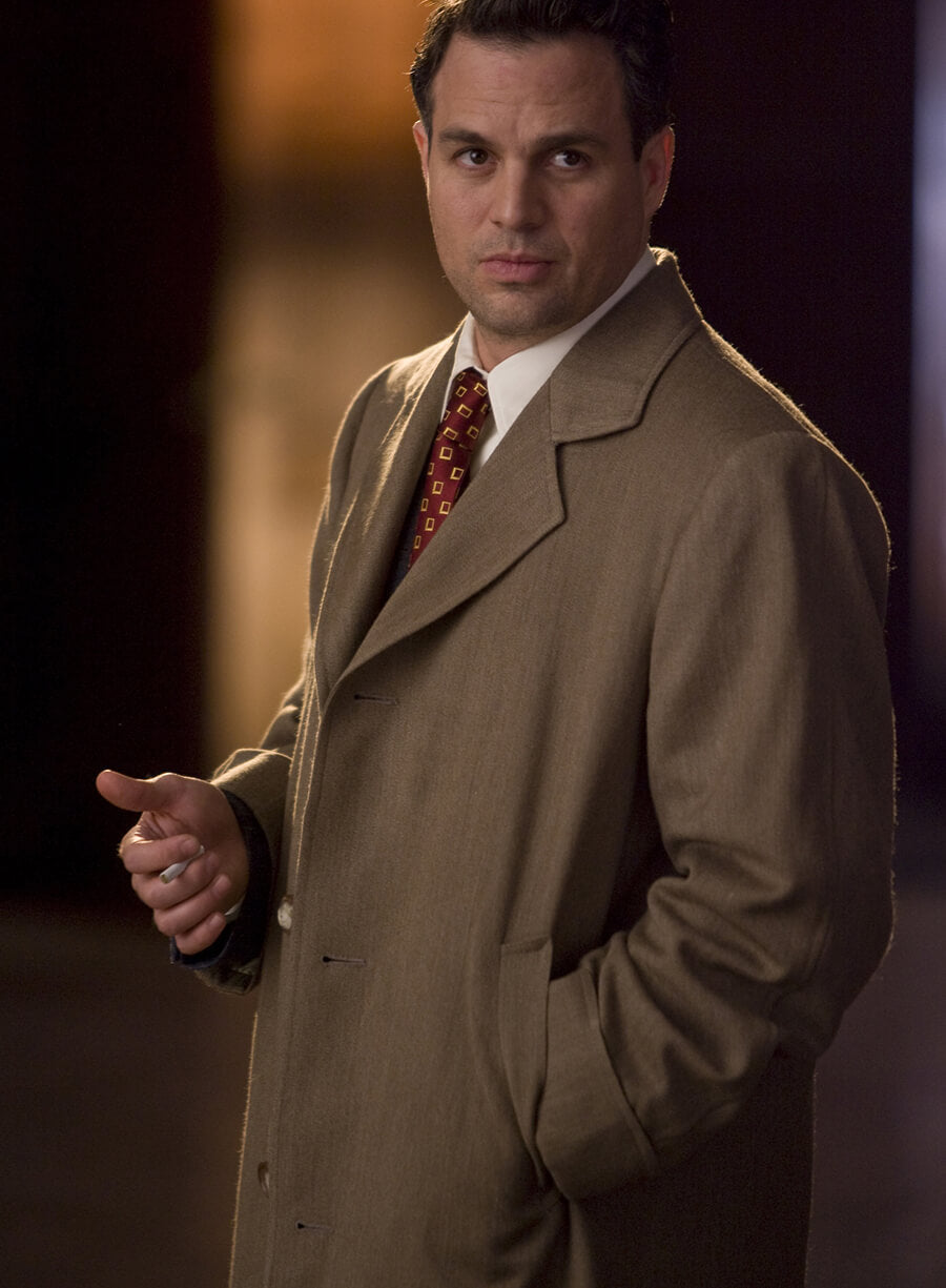 Harpoon Chuck Aule Inspired Brown Wool Coat - Shutter Island Style