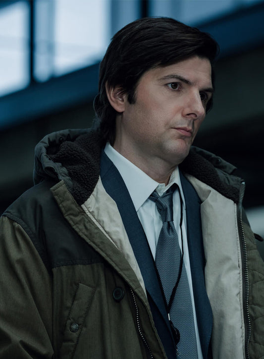 Harpoon Mark Scout Inspired Grey Hooded Jacket - Severance Style