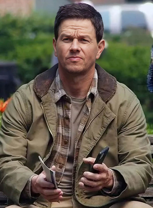 Harpoon Mark Wahlberg Inspired Green Cotton Fabric Cotton Jacket - The Union Movie Style