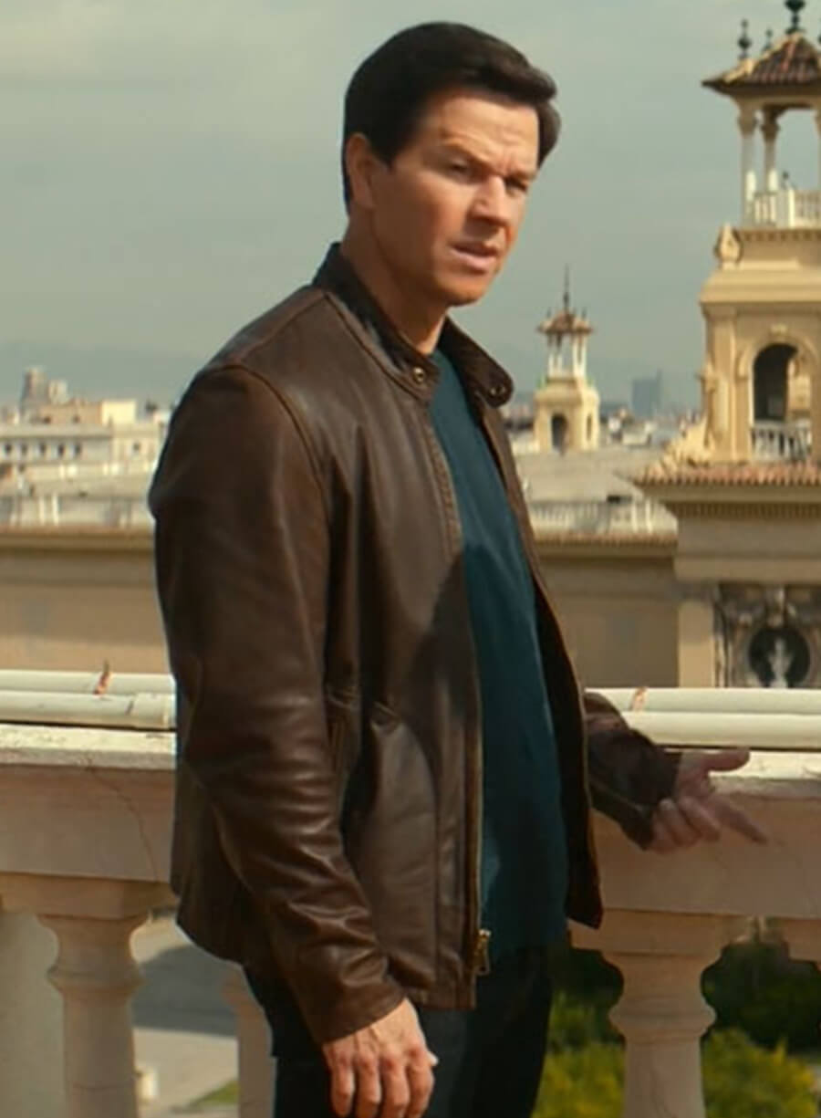 Harpoon Victor Sullivan Inspired Brown Leather Jacket - Uncharted Style