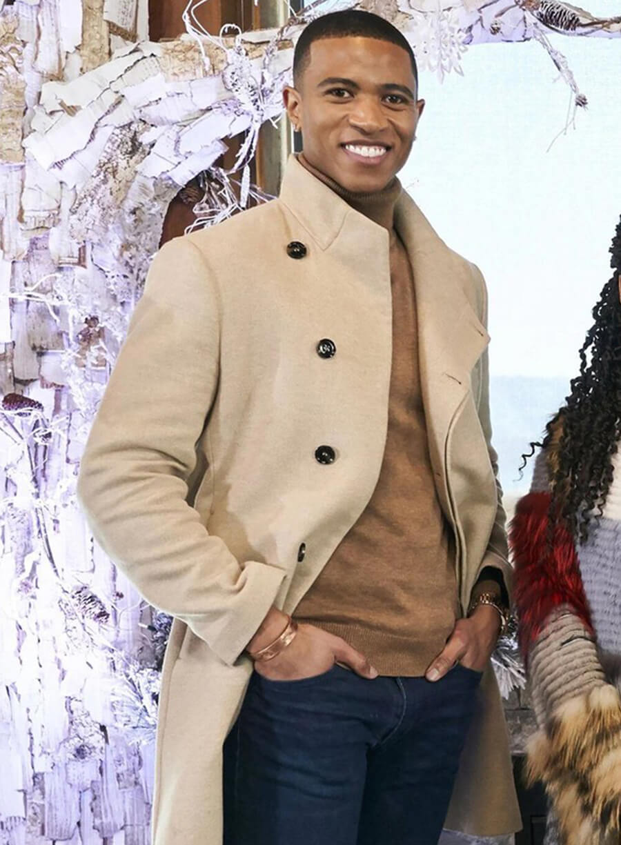 Harpoon Markelle Smith Inspired Khaki Coat - 12 Dates of Christmas Style