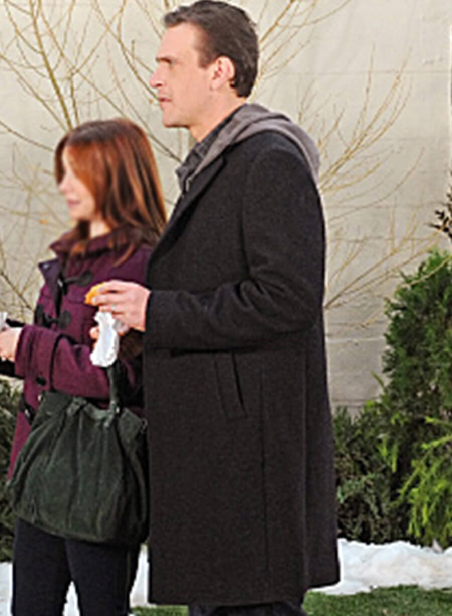 Harpoon Marshall Eriksen Inspired Black Coat - How I met Your Mother S06 Style