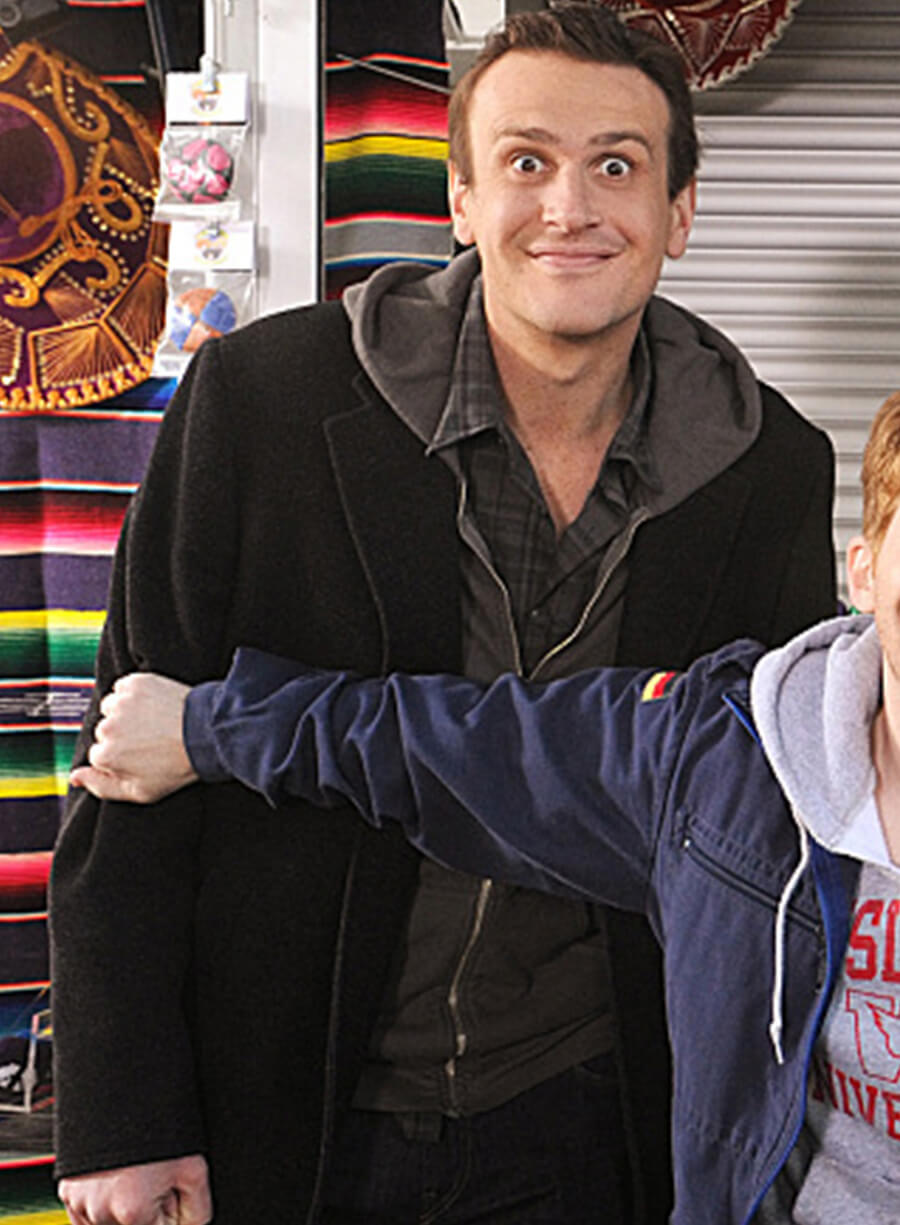 Harpoon Marshall Eriksen Inspired Black Coat - How I met Your Mother S06 Style