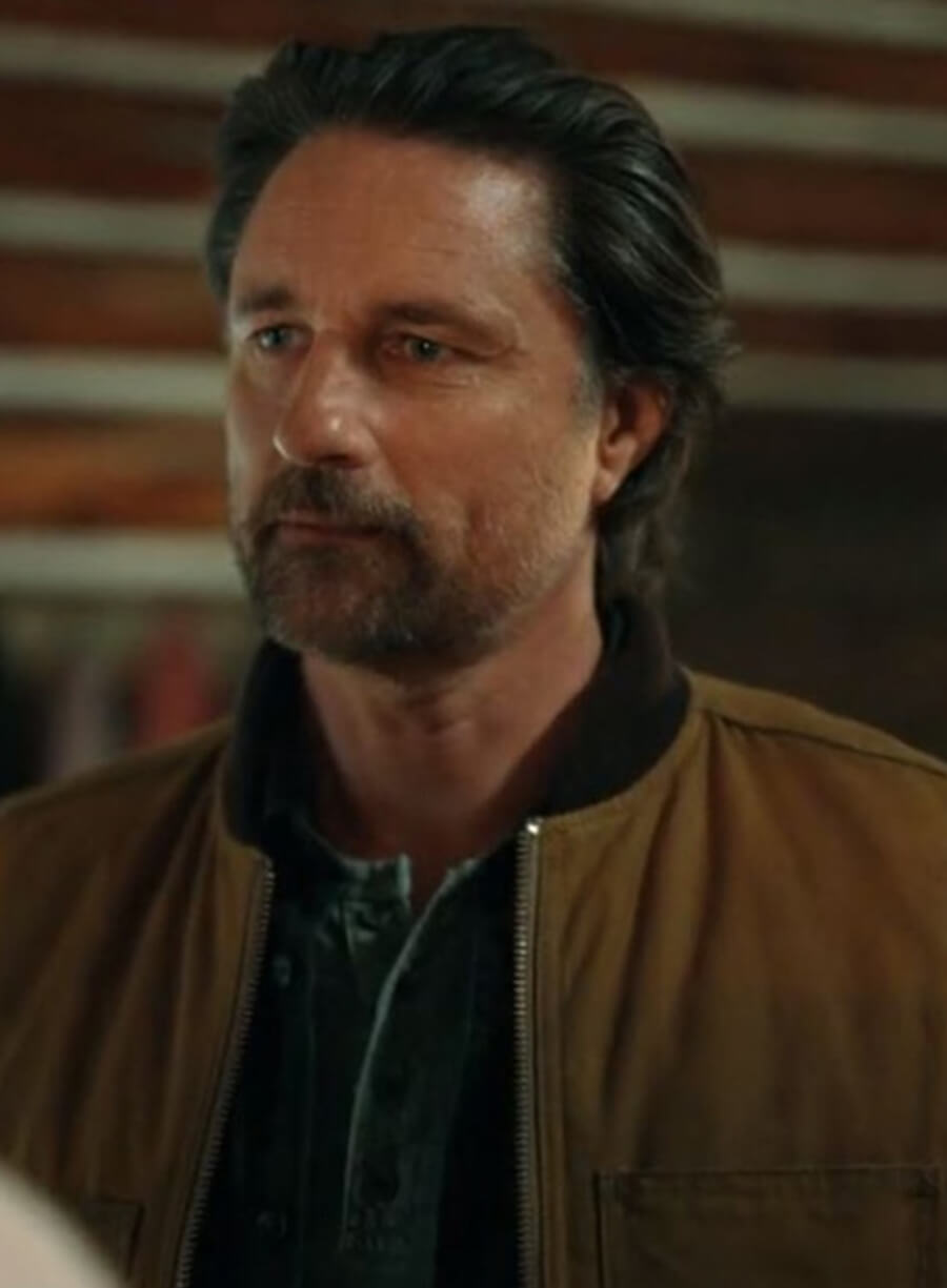 Harpoon Jack Sheridan Inspired Brown Leather Jacket - Virgin River S05 Style