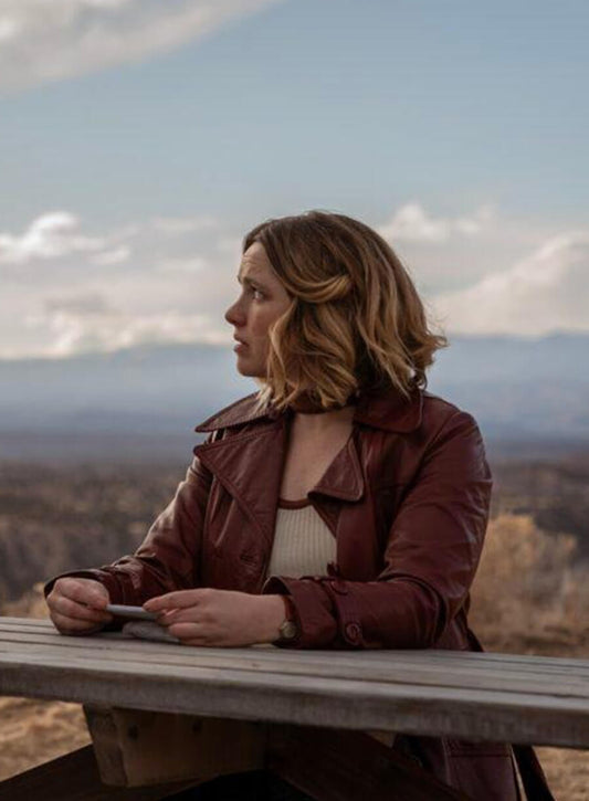 Harpoon Mary Landon Inspired Brown Leather Jacket - Dark Winds Style