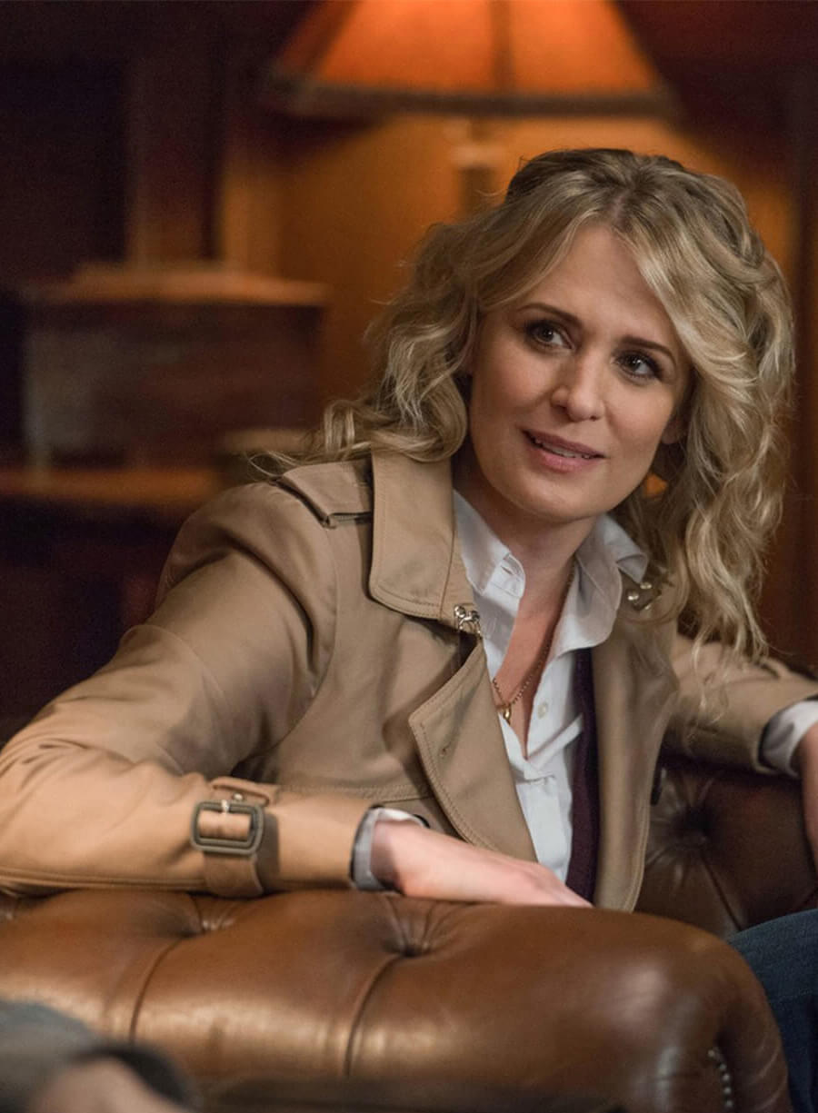 Harpoon Mary Winchester Inspired Beige Cotton Coat - Supernatural Tv Series Style