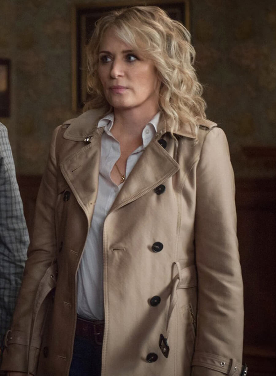 Harpoon Mary Winchester Inspired Beige Cotton Coat - Supernatural Tv Series Style