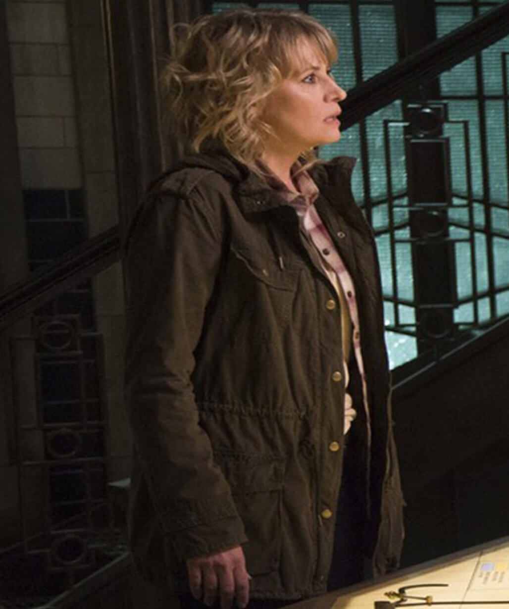 Harpoon Mary Winchester Inspired Green Cotton Fabric Hooded Jacket - Supernatural Tv Series S12 Style
