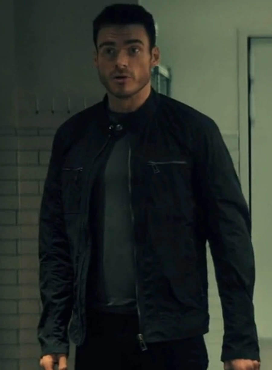 Harpoon Mason Kane Inspired Black Cotton Fabric Cotton Jacket - Citadel 2023 Style