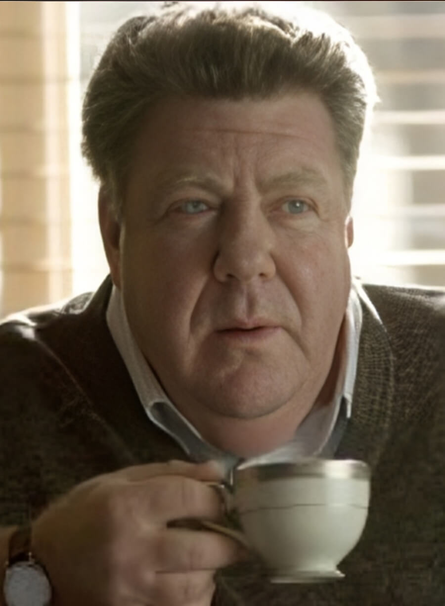 Harpoon George Wendt Inspired Black Wool Jacket - Masters of Horror Style