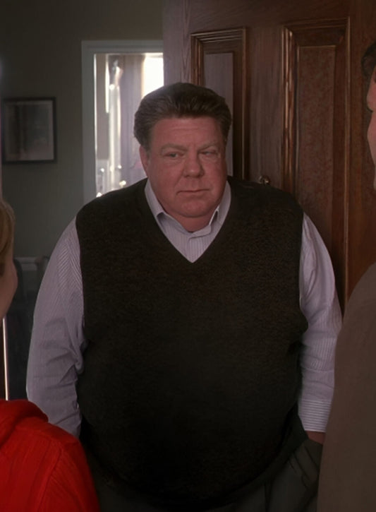 Harpoon George Wendt Inspired Black Wool Jacket - Masters of Horror Style