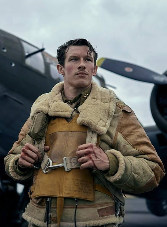 Harpoon Major John Egan Inspired Brown Bomber Jacket - Masters Of The Air Style