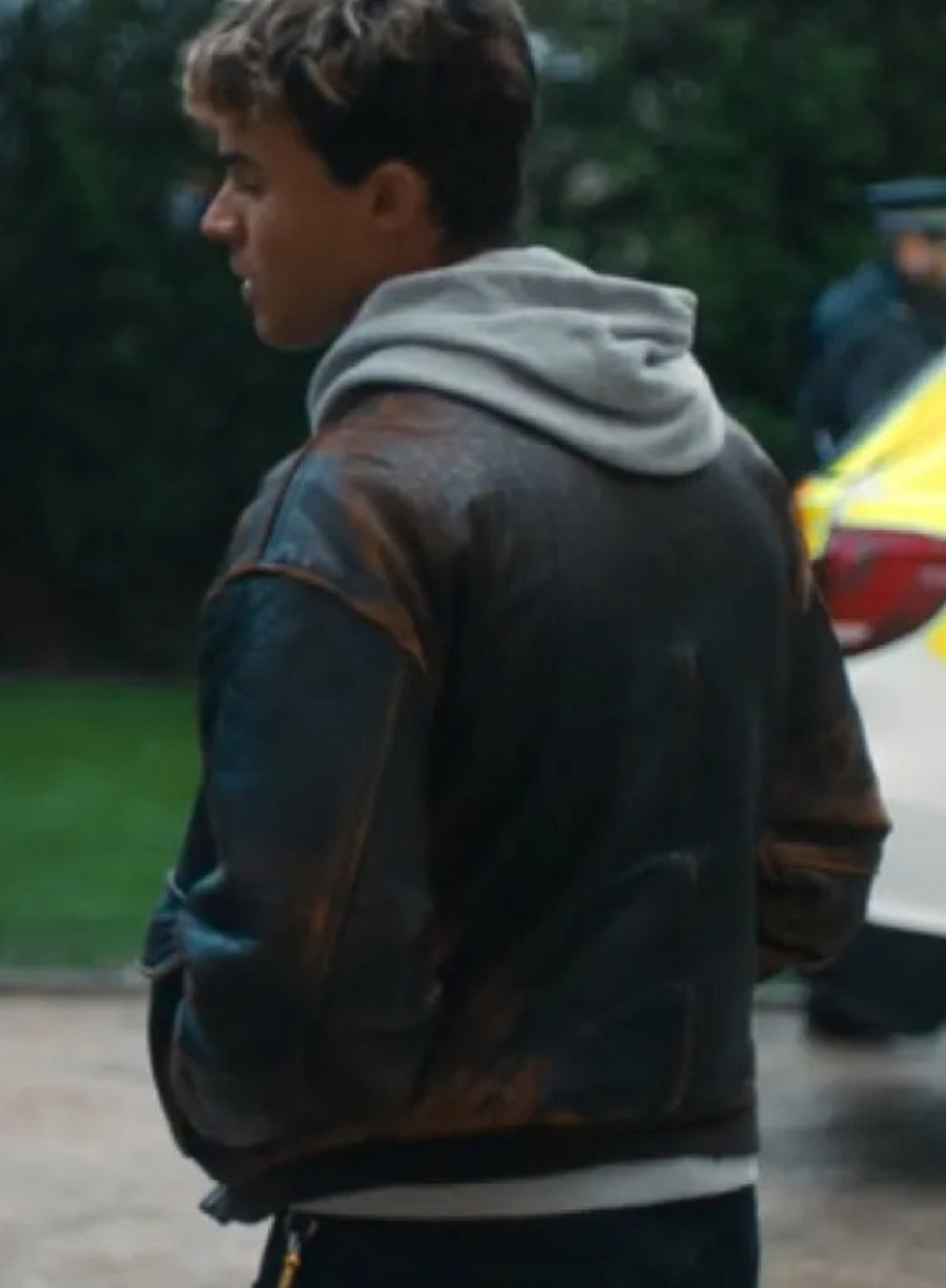 Harpoon Nick Inspired Brown Leather Jacket - My Fault London 2025 Style
