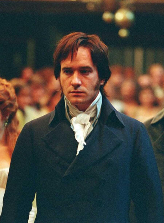 Harpoon Mr. Darcy Inspired Blue Cotton Fabric Coat - Pride & Prejudice Style