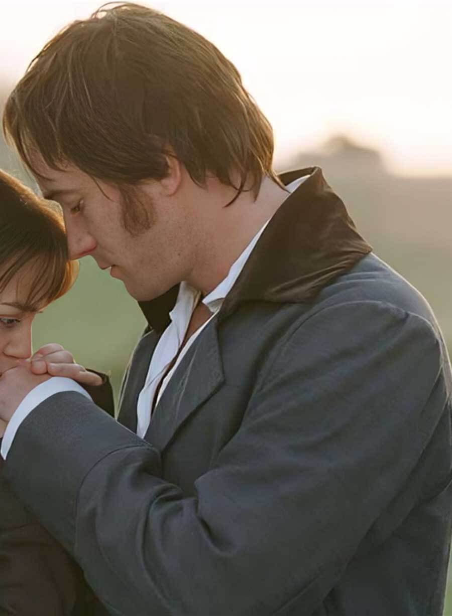 Harpoon Mr. Darcy Inspired Grey Cotton Fabric Coat - Pride & Prejudice Style