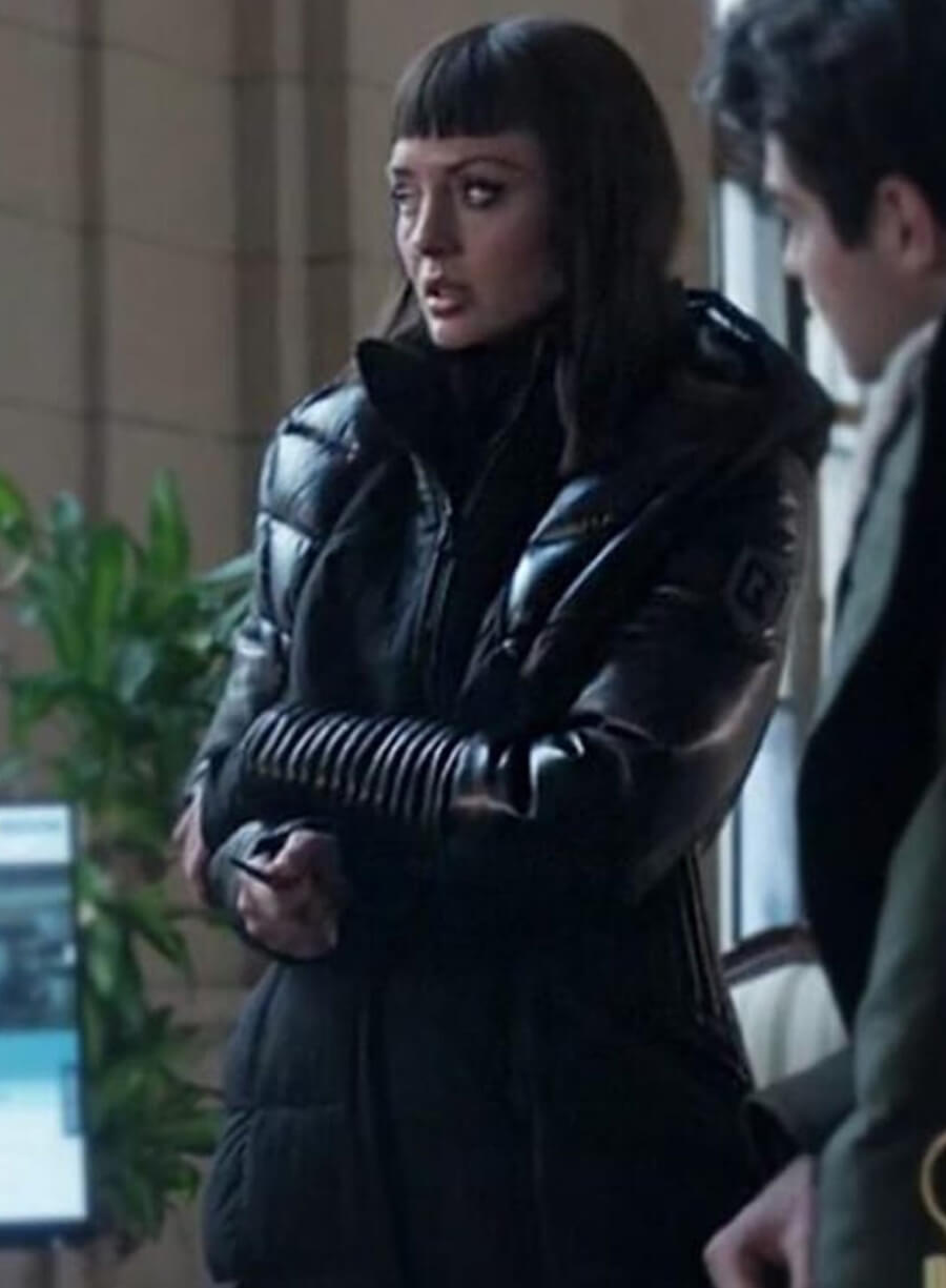 Harpoon Max Meladze Inspired Black Coat - The Recruit S01 Style