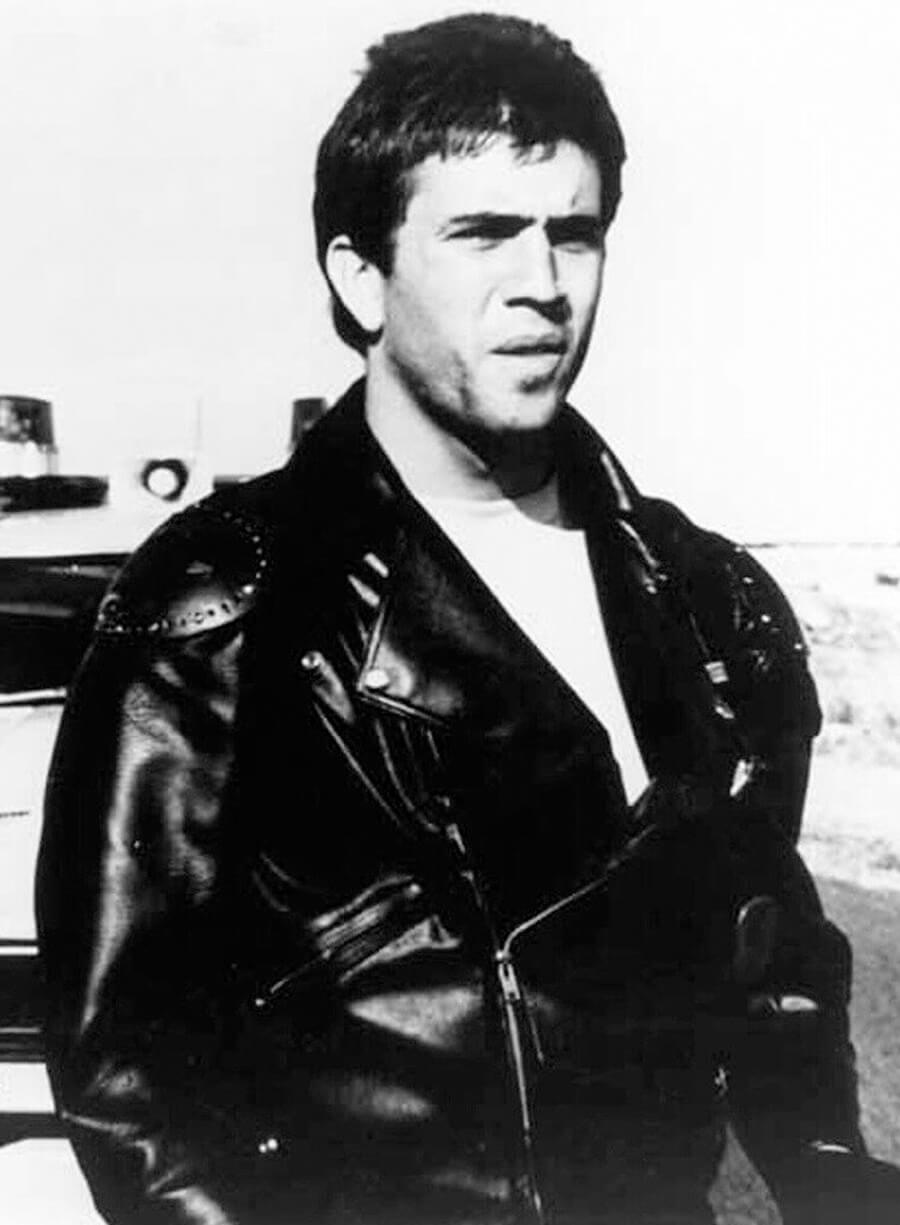 Harpoon Max Rockatansky Inspired Black Leather Jacket - Mad Max Style