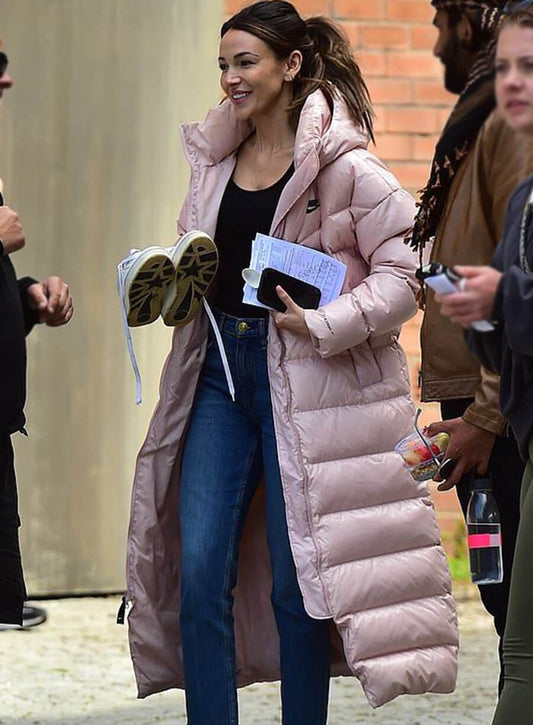 Harpoon Maya Stern Inspired Pink Coat - Fool Me Once Style