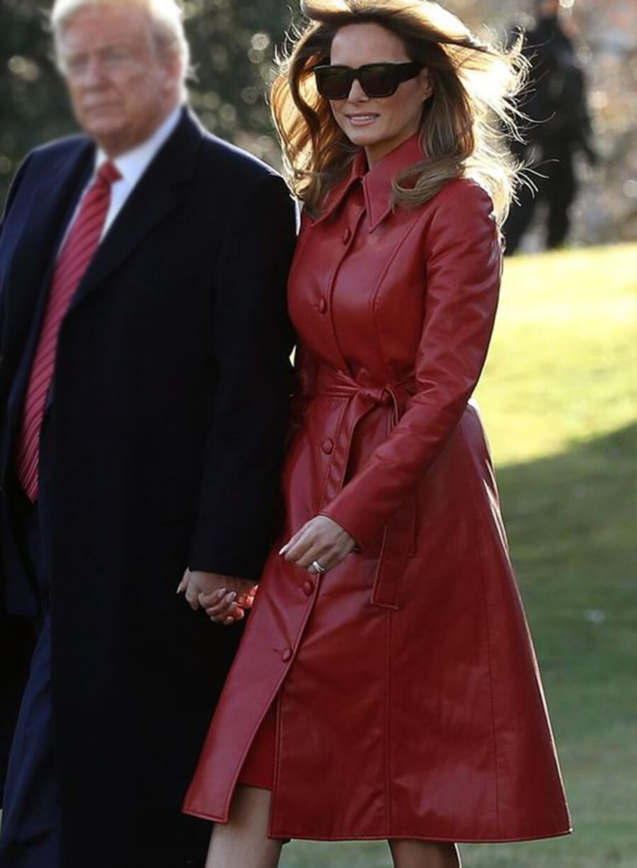 Harpoon Melania Trump Inspired Red Coat