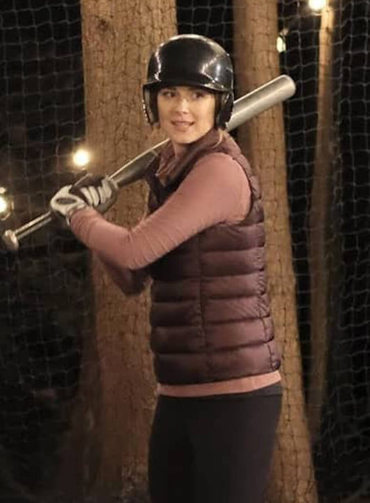 Harpoon Melinda Monroe Inspired Brown Leather Jacket - Virgin River Drama Series Style