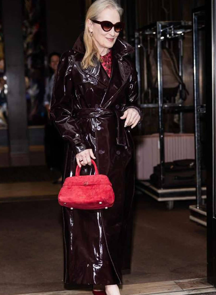Meryl Streep The Devil Wears Prada 2 Global Press Tour Coat