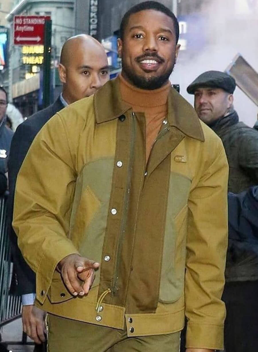 Harpoon Michael Jordan Inspired Brown Cotton Jacket