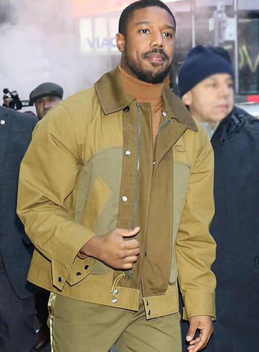 Harpoon Michael Jordan Inspired Brown Cotton Jacket