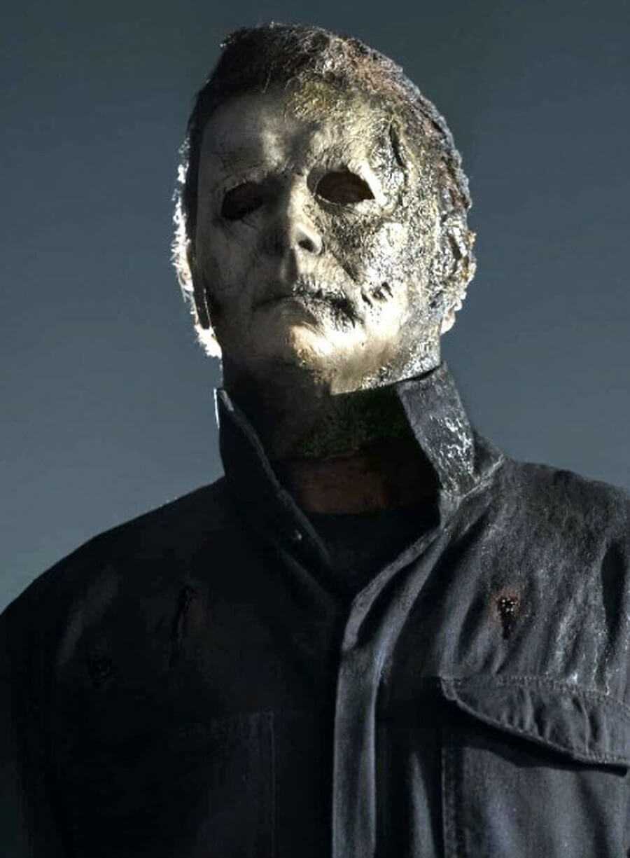 Harpoon Michael Myers Inspired Black Cotton Fabric Cotton Jacket - Halloween Ends Style