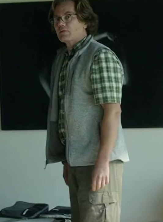 Harpoon Michael Shannon Inspired Grey Wool Jacket - Nine Perfect Strangers Style