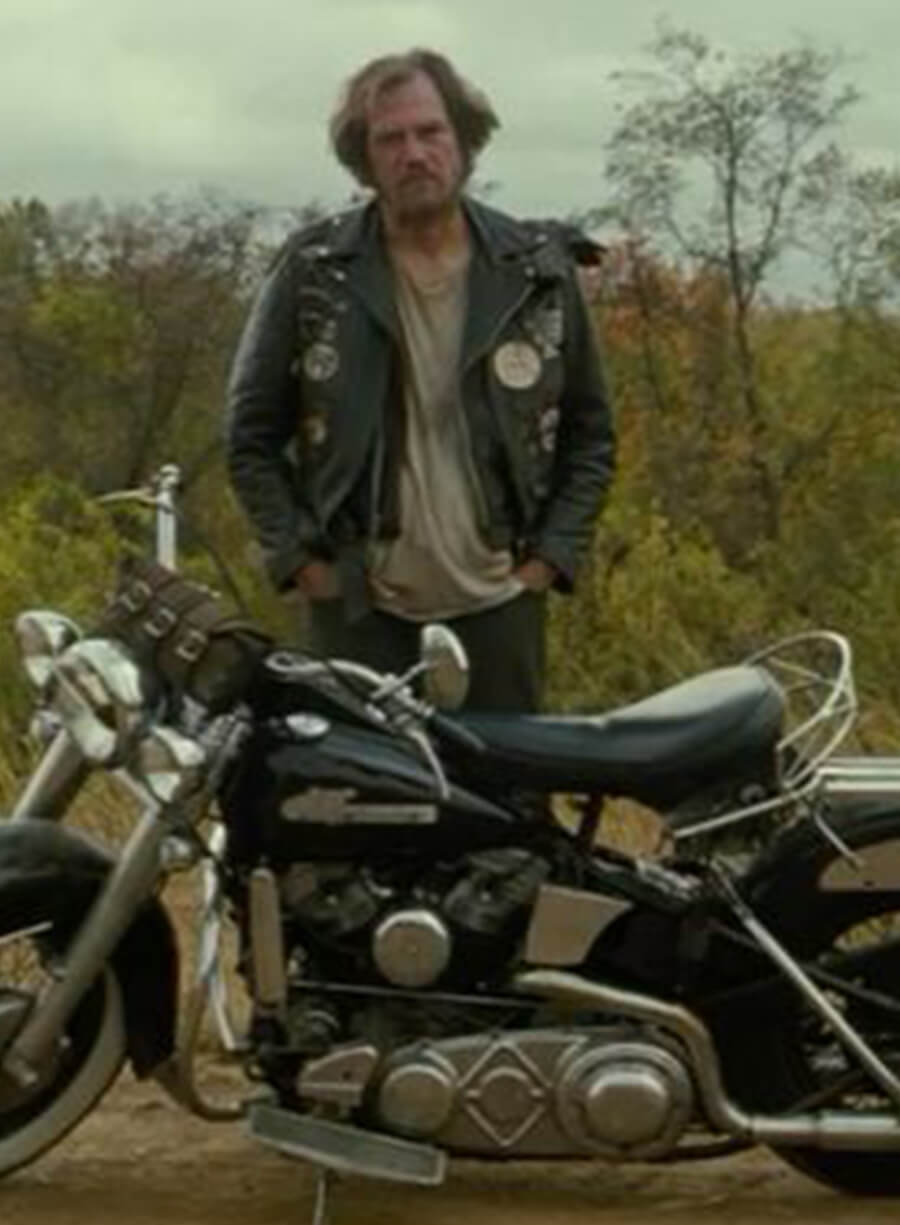 Harpoon Zipco Inspired Black Biker Jacket - The Bikeriders Style