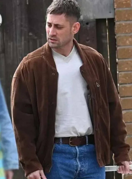 Harpoon Peter Inspired Brown Leather Jacket - Toxic Town 2025 Style