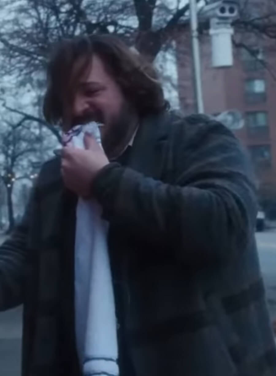 Harpoon Michael Strassner Inspired Grey Real Leather Coat - The Baltimorons 2025 Style