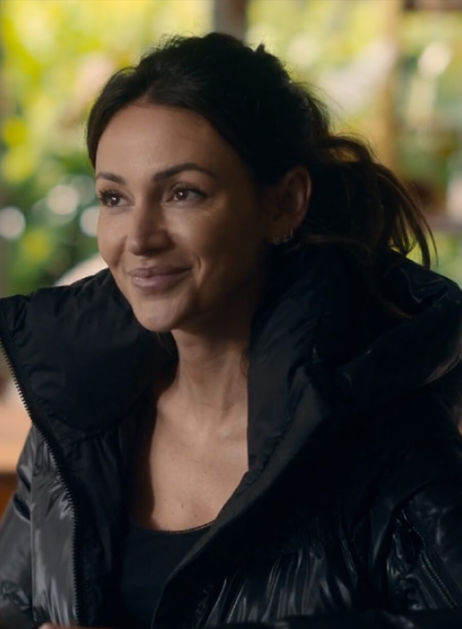 Harpoon Maya Stern Inspired Black Hooded Jacket - Fool Me Once Style