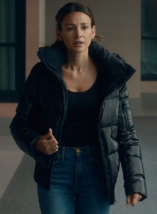 Harpoon Maya Stern Inspired Black Hooded Jacket - Fool Me Once Style