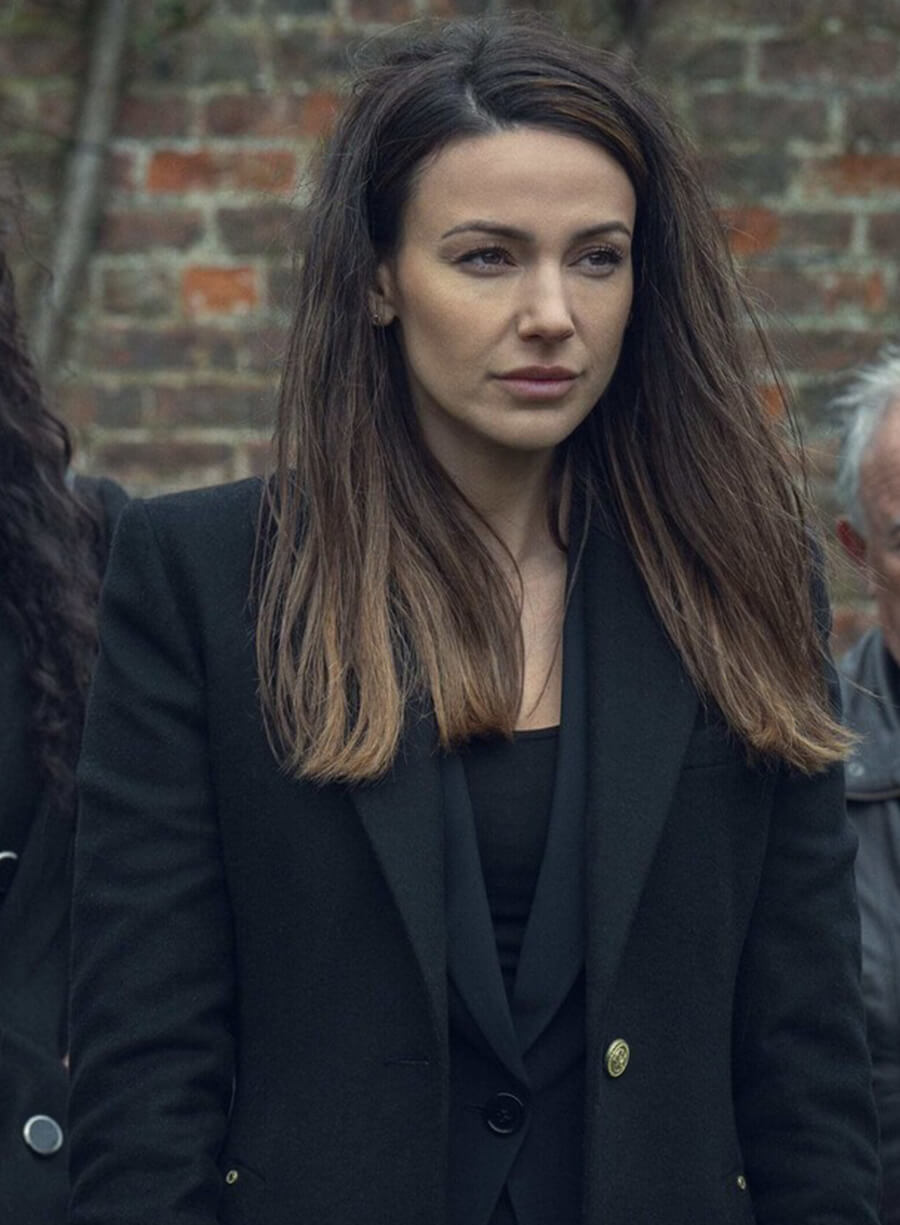Harpoon Maya Stern Inspired Black Coat - Fool Me Once Style