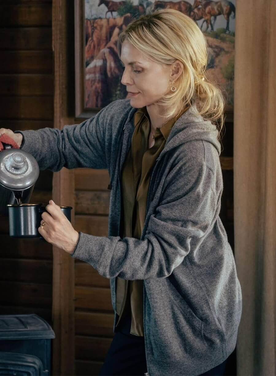 Harpoon Stacy Clyburn Inspired Grey Fleece Fabric Hooded Jacket - The Madison 2026 Style