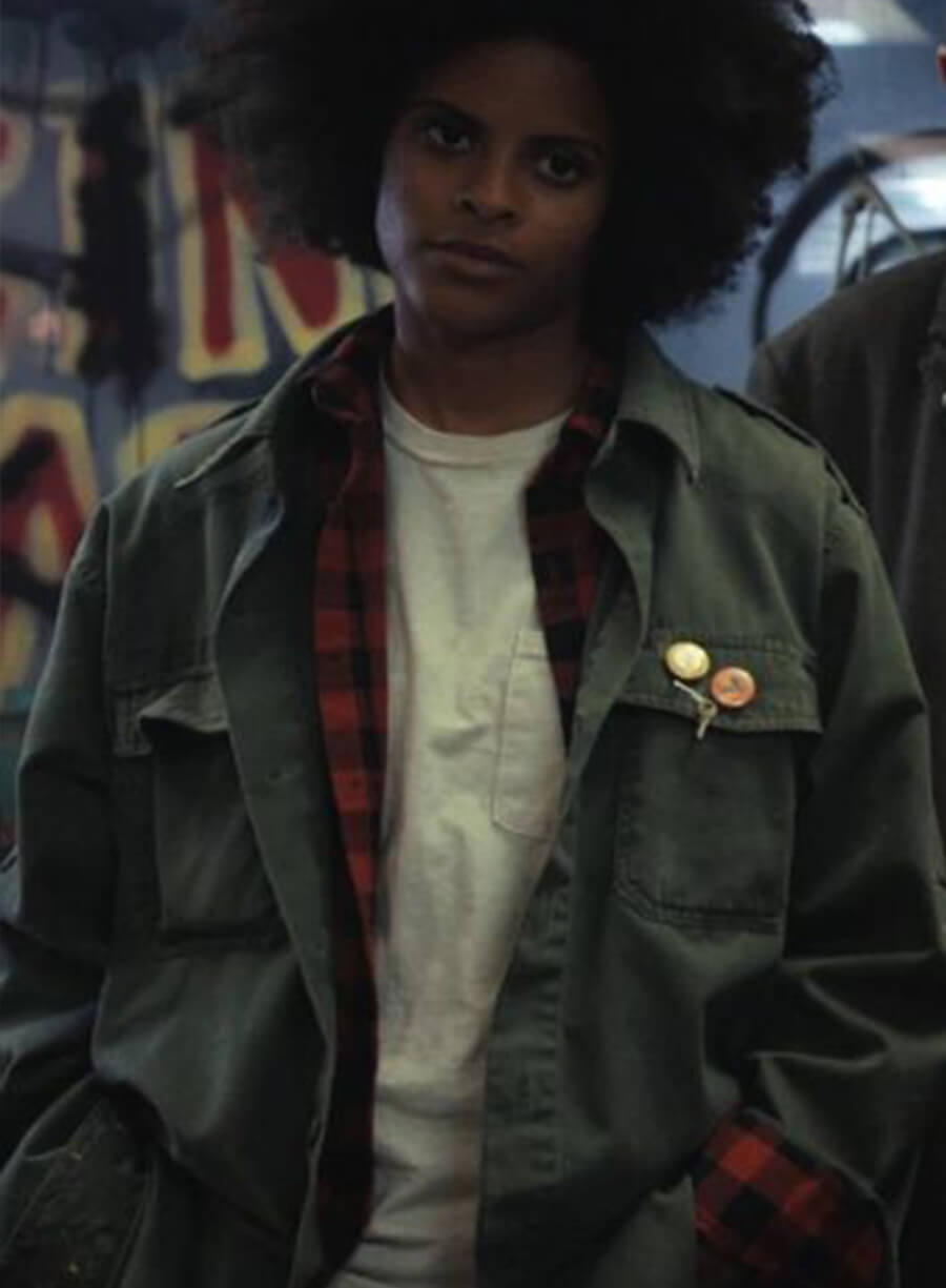 Harpoon Mick Inspired Green Cotton Jacket - Stranger Things Style