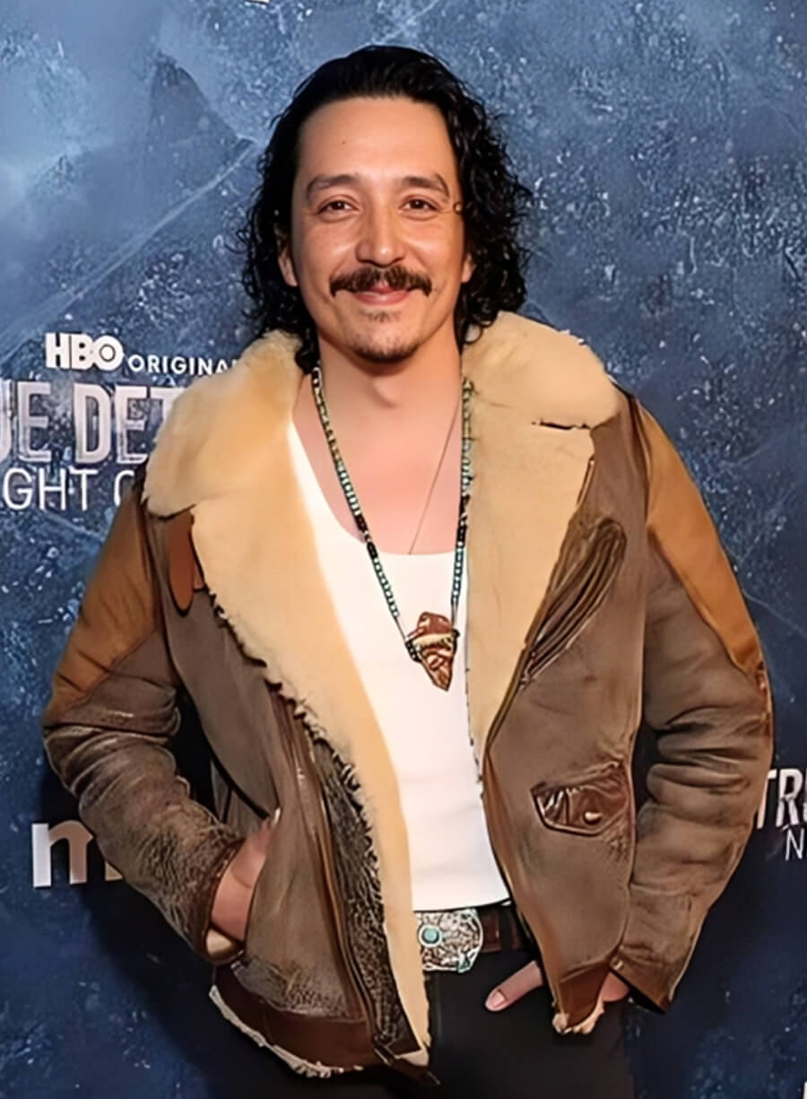 Harpoon Miguel Gilb Inspired Brown Real Leather Leather Jacket - True Detective Style