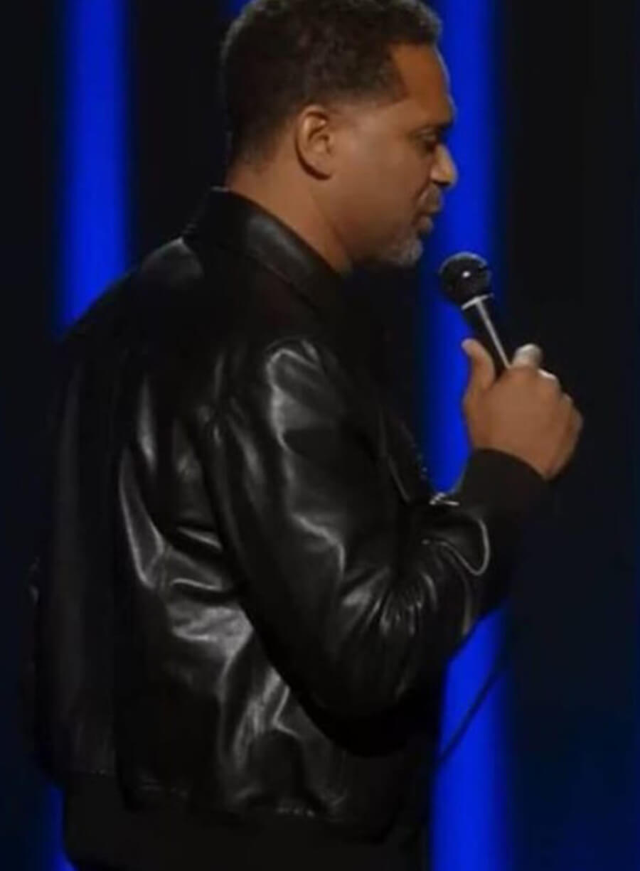 Harpoon Mike Epps Delusional Mike Epps Inspired Brown Real Leather Leather Jacket