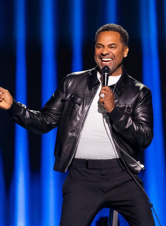 Harpoon Mike Epps Delusional Mike Epps Inspired Brown Real Leather Leather Jacket