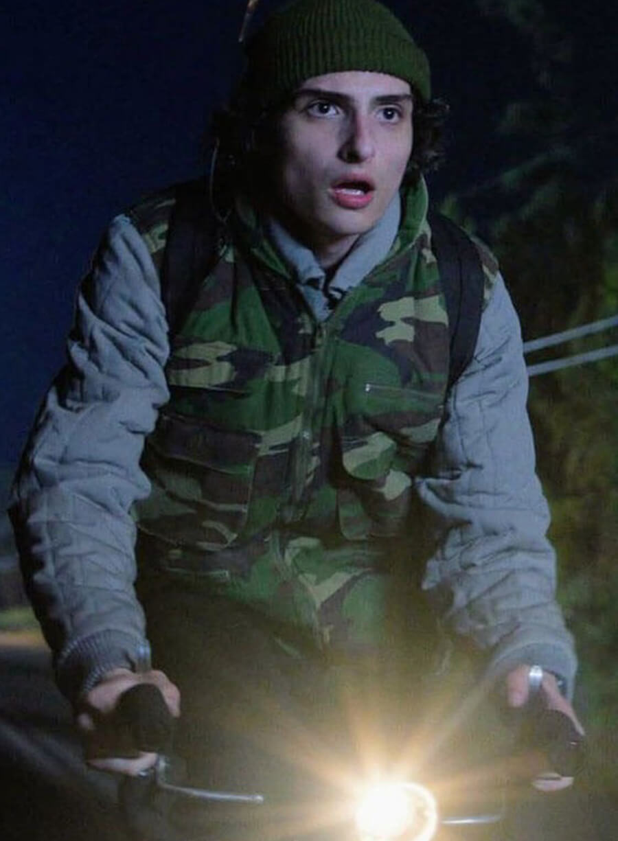 Harpoon Mike Wheeler Inspired Green Leather Jacket - Stranger Things Style