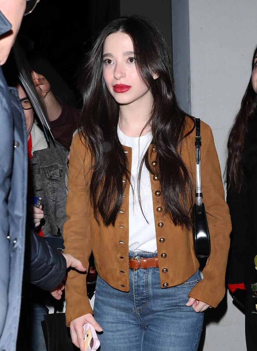 Harpoon Mikey Madison Suede Inspired Brown Suede Leather Leather Jacket