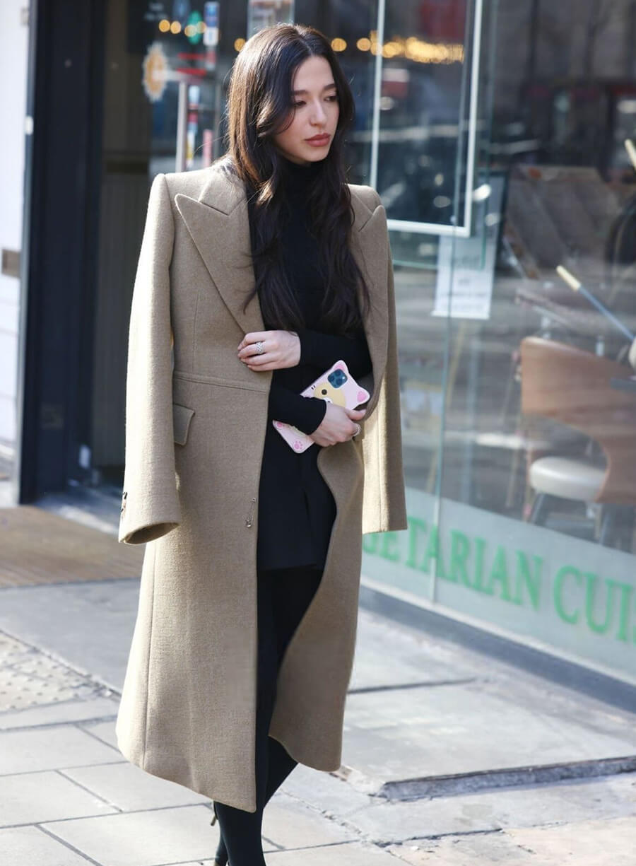 Harpoon Mikey Madison Inspired Brown Wool Fabric Coat