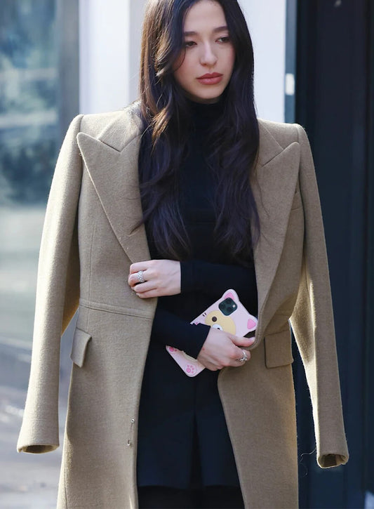 Harpoon Mikey Madison Inspired Brown Wool Fabric Coat